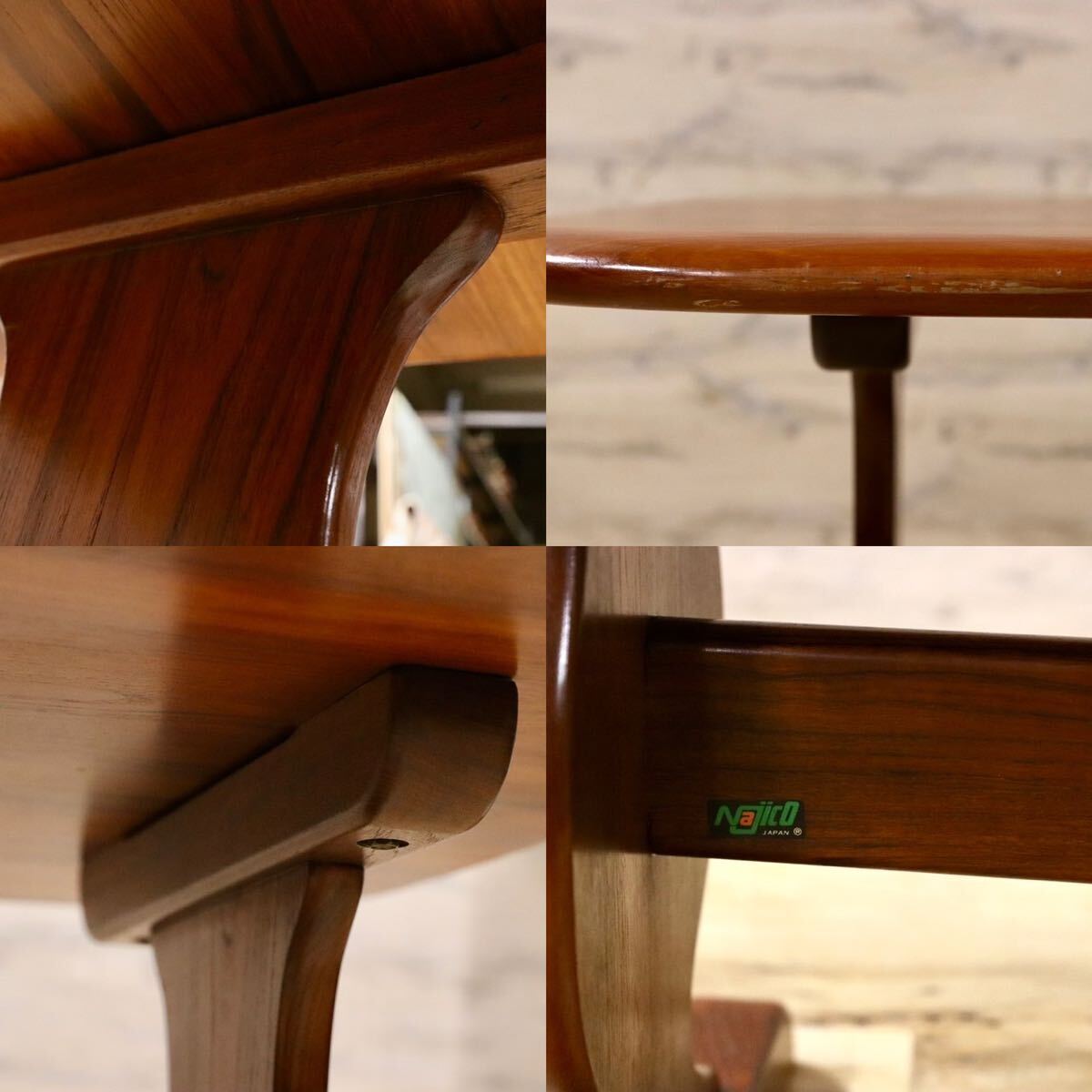 GMHK431○FIVE STARS by Najico / ナジコ チーク無垢材 ダイニング