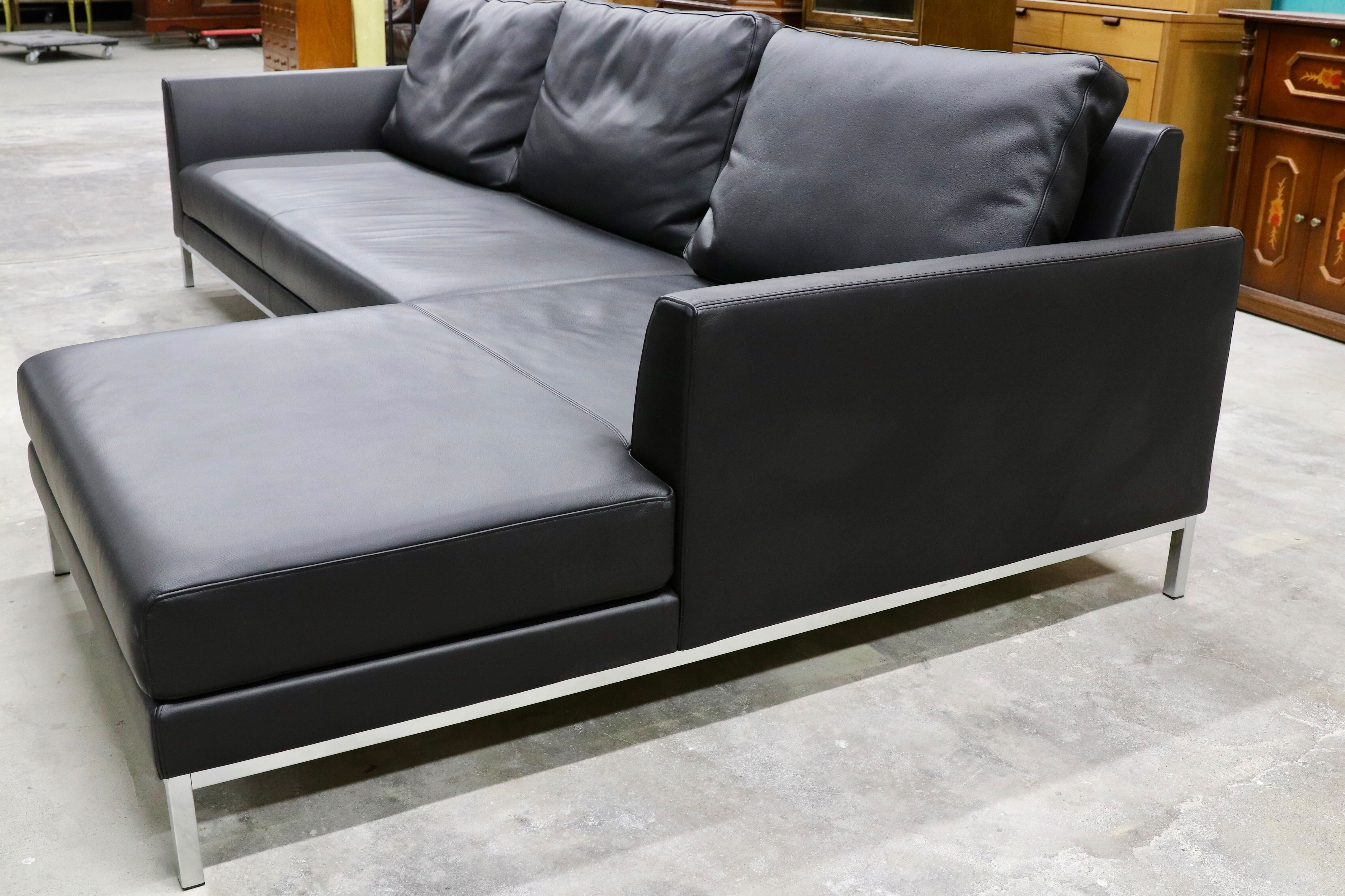 GMHK616○HUKLA / フクラ VALIANT ヴァリアント 本革 レザー カウチ