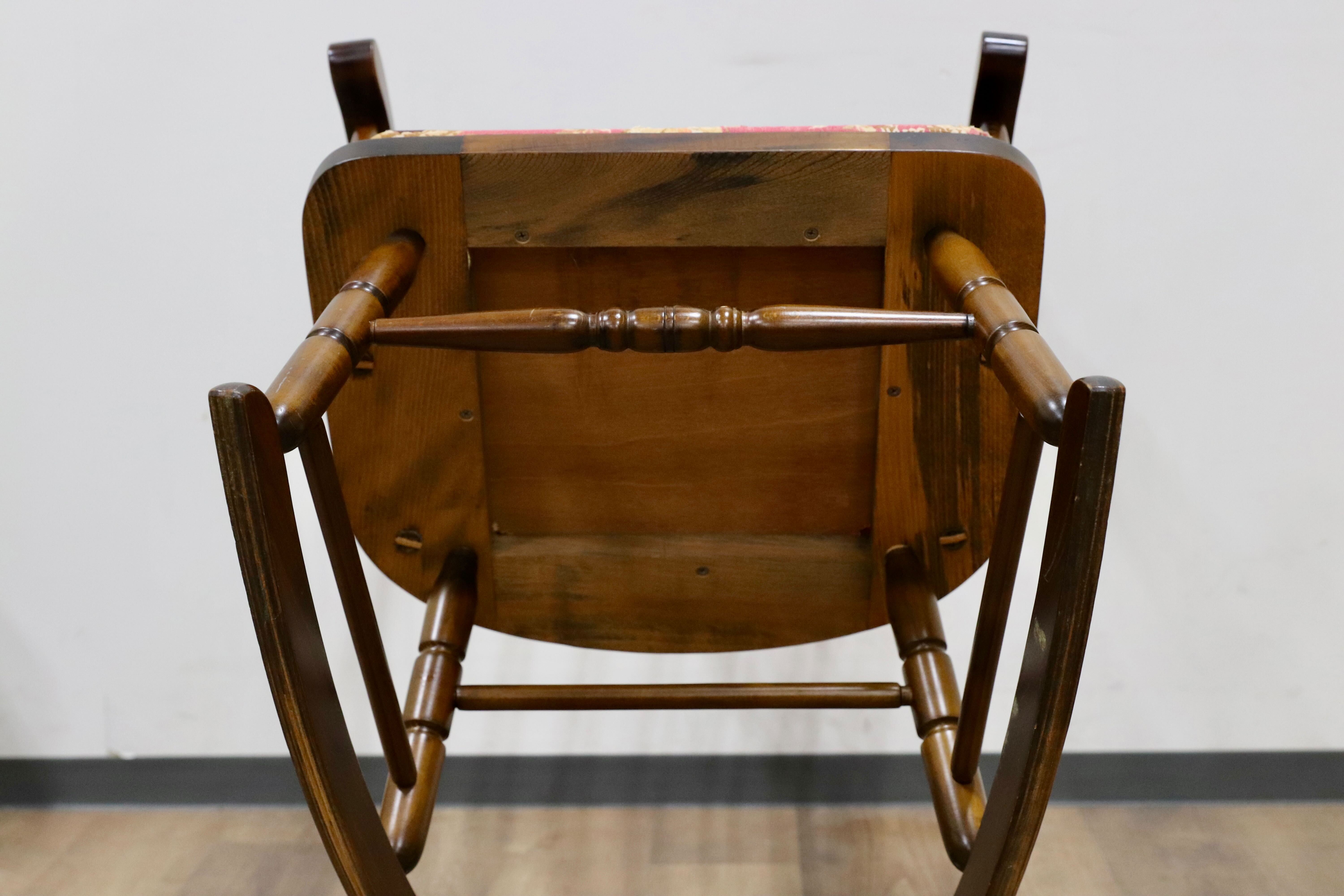 GMGS241○飛騨の家具 ヒダ ダイネット ロッキングチェア 揺り椅子