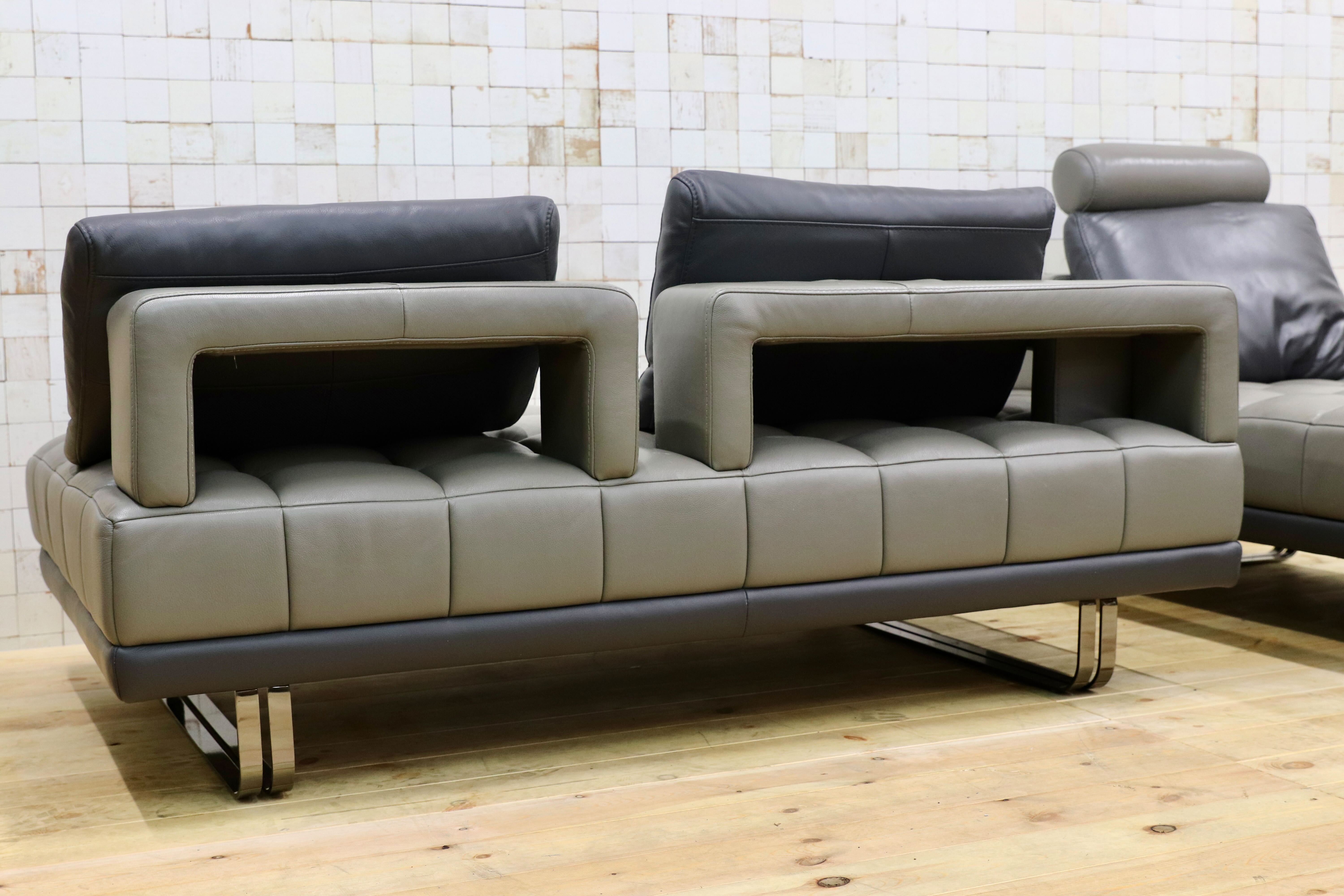 GMHO36○KELVIN GIORMANI / ケルビンジョルマーニ カウチソファ レザー