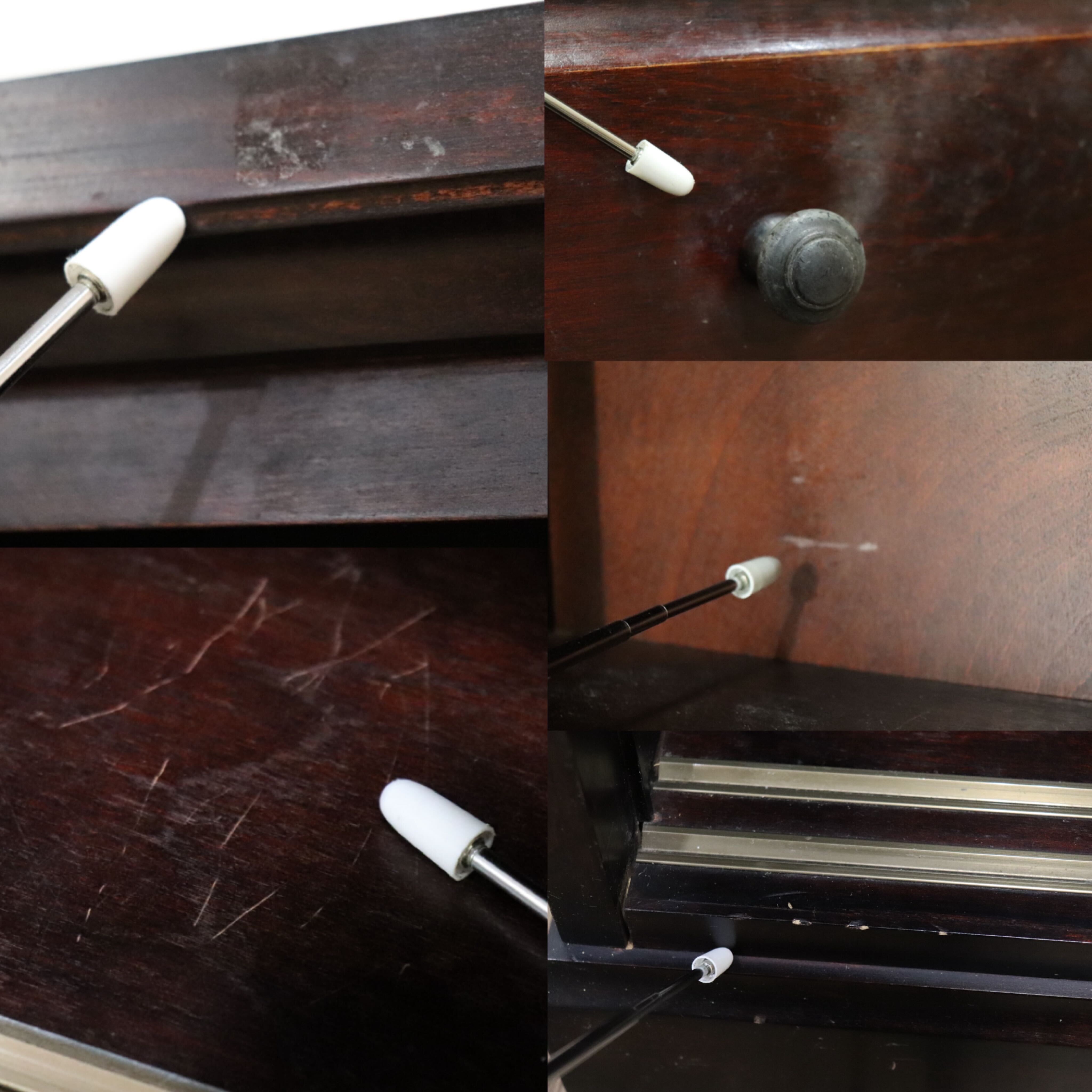 GMHH509○勇峰工芸 ふらの ダイニングボード 水屋 書棚 飾り棚 食器棚