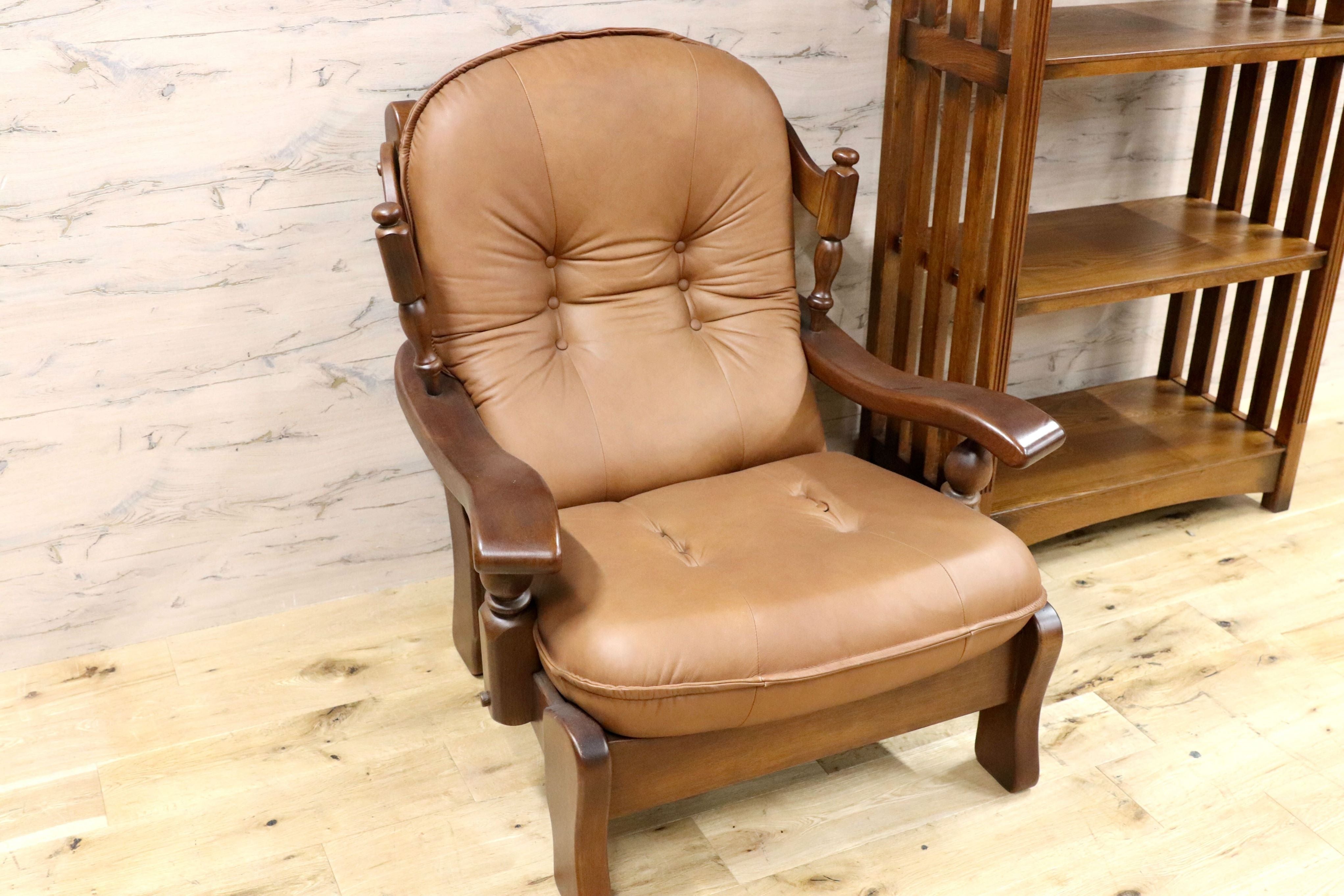 GMFN177○オランダ製 ダッチカントリー シングルソファ 1人掛けソファ