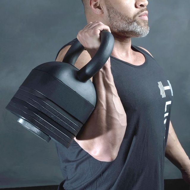 クイックロックケトルベル80ポンド増量キット｜トレーニングマシンの