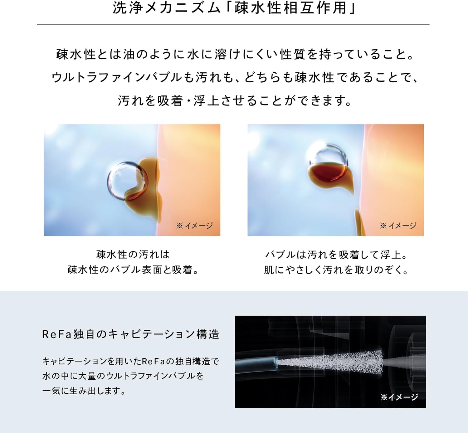 月額3,980円レンタルプラン：リファハイドラクリア/ReFa HYDRA CLEAR