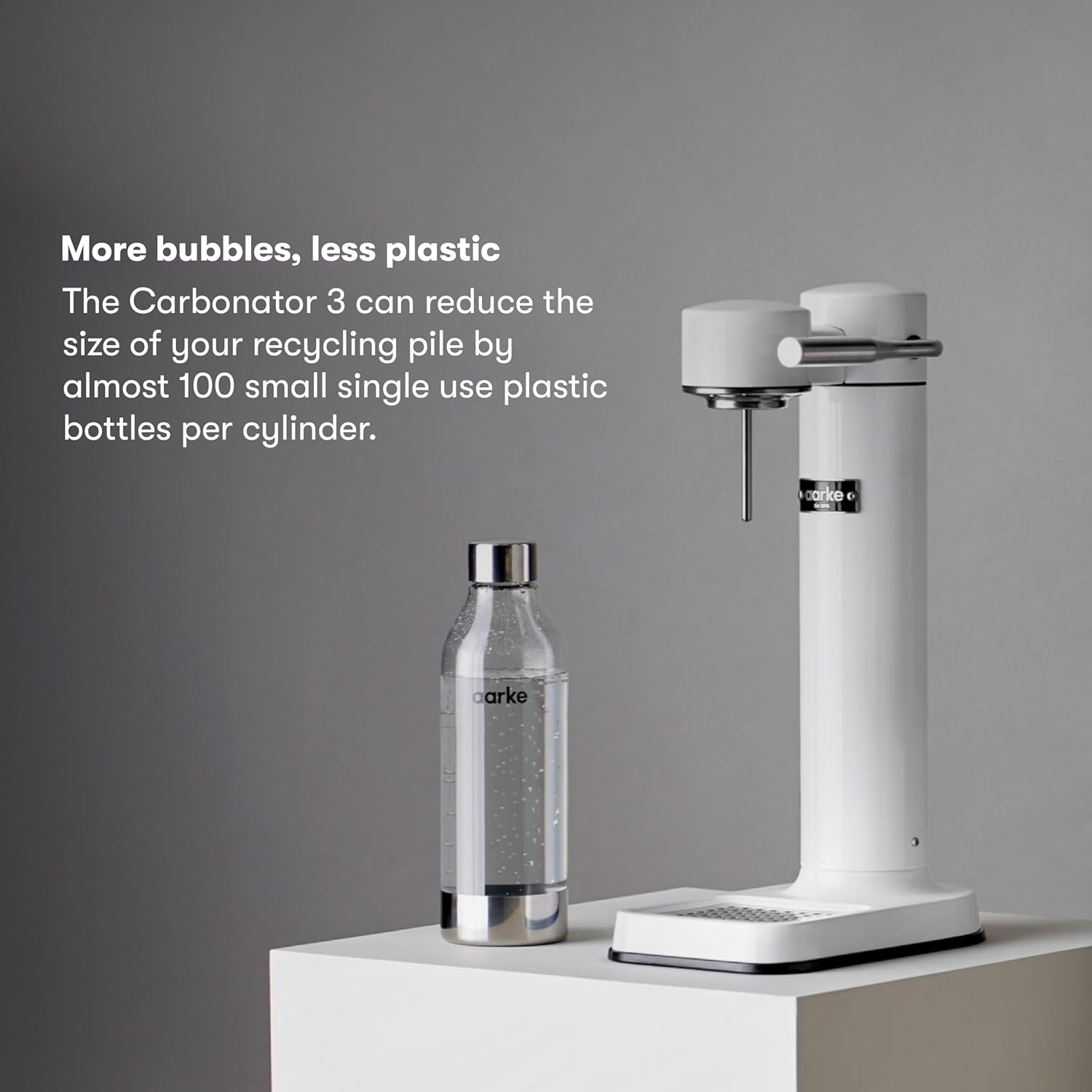 月額3,780円レンタルプラン：aarke カーボネーター3 炭酸水メーカー