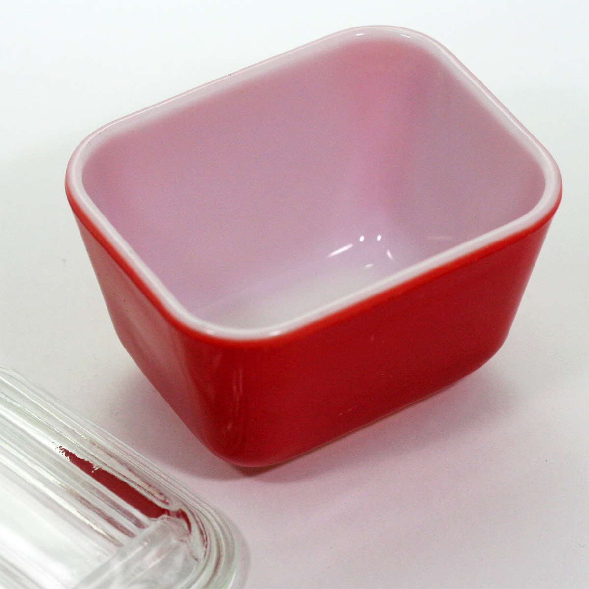 パイレックス レフリジレーター、レッドS | ファイヤーキングと