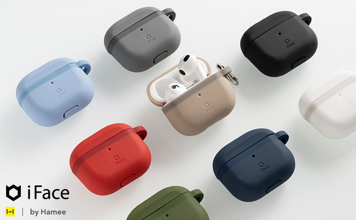 iFace」の AirPodsケース「Grip On Silicone ケース」から、 AirPods