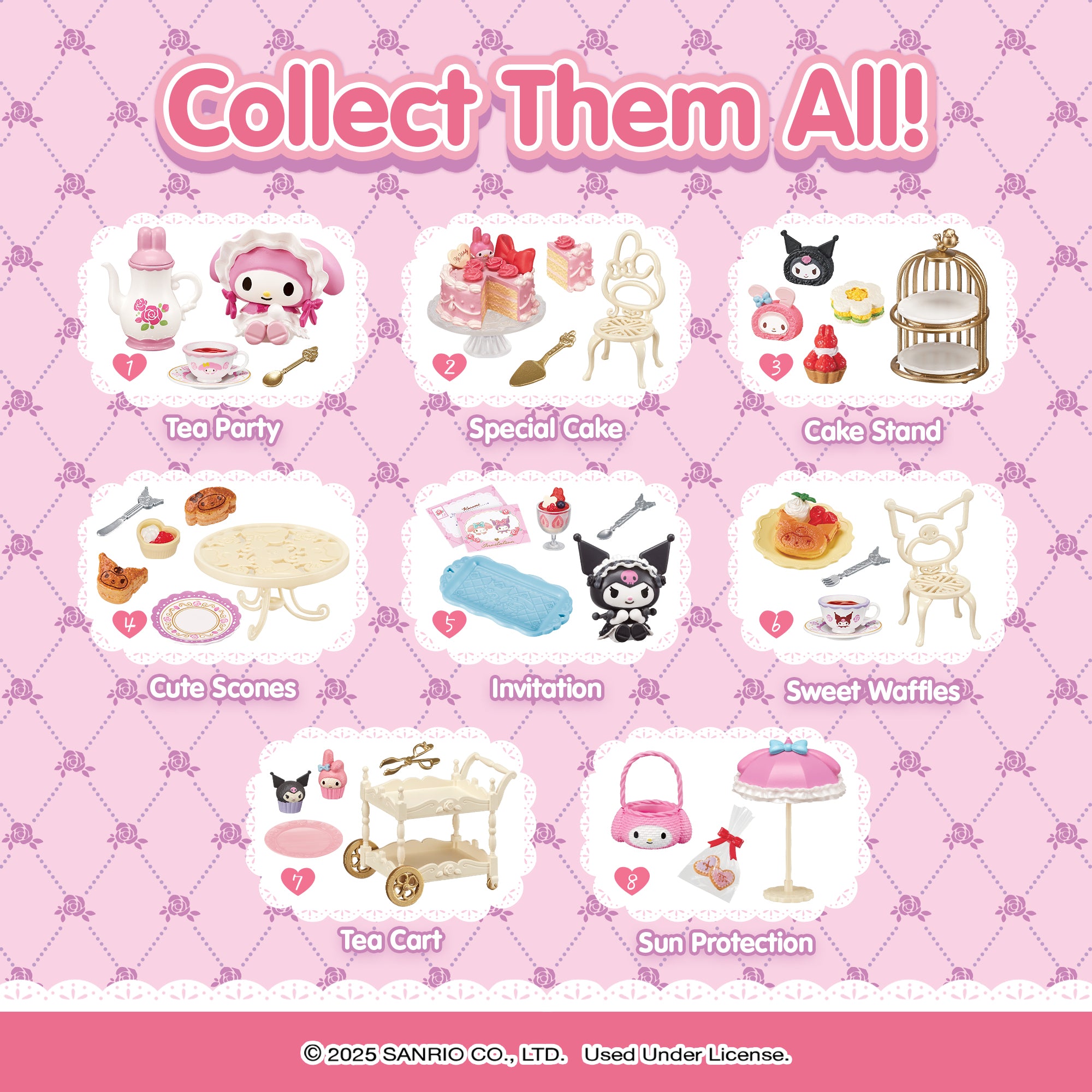 RE-MENT Hello Kitty and Friends Blind Box Mini Figures (My Melody