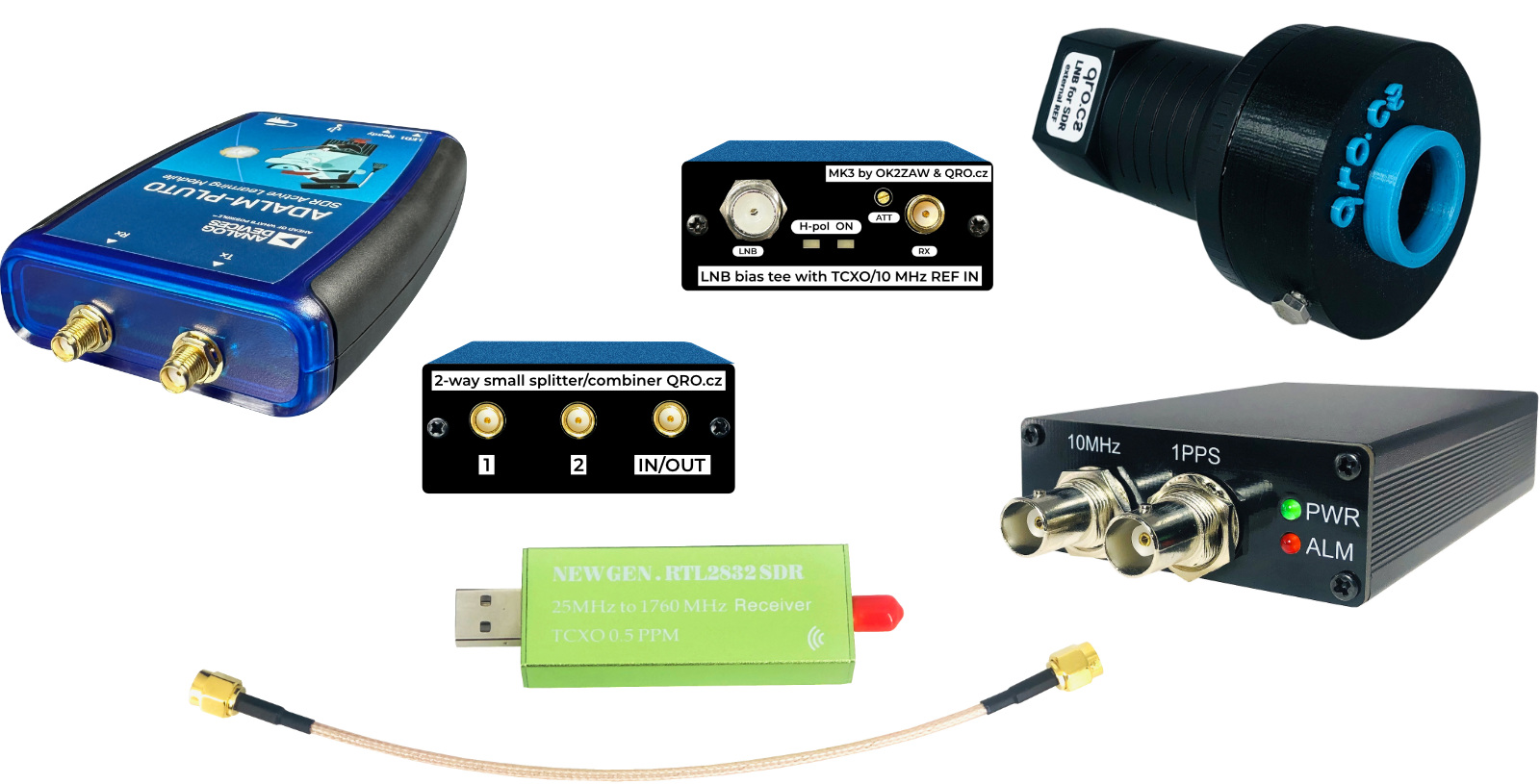 manual 10GHz LNB with EXT OSC by qro.cz | hamparts.shop