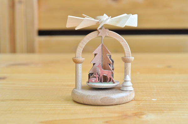 クリスマス・小さなウィンドミル・ザイフェン協会 木のおもちゃHANA