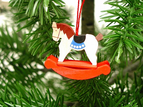 クリスマスオーナメント グラウプナー社(Graupner) オーナメント・木馬