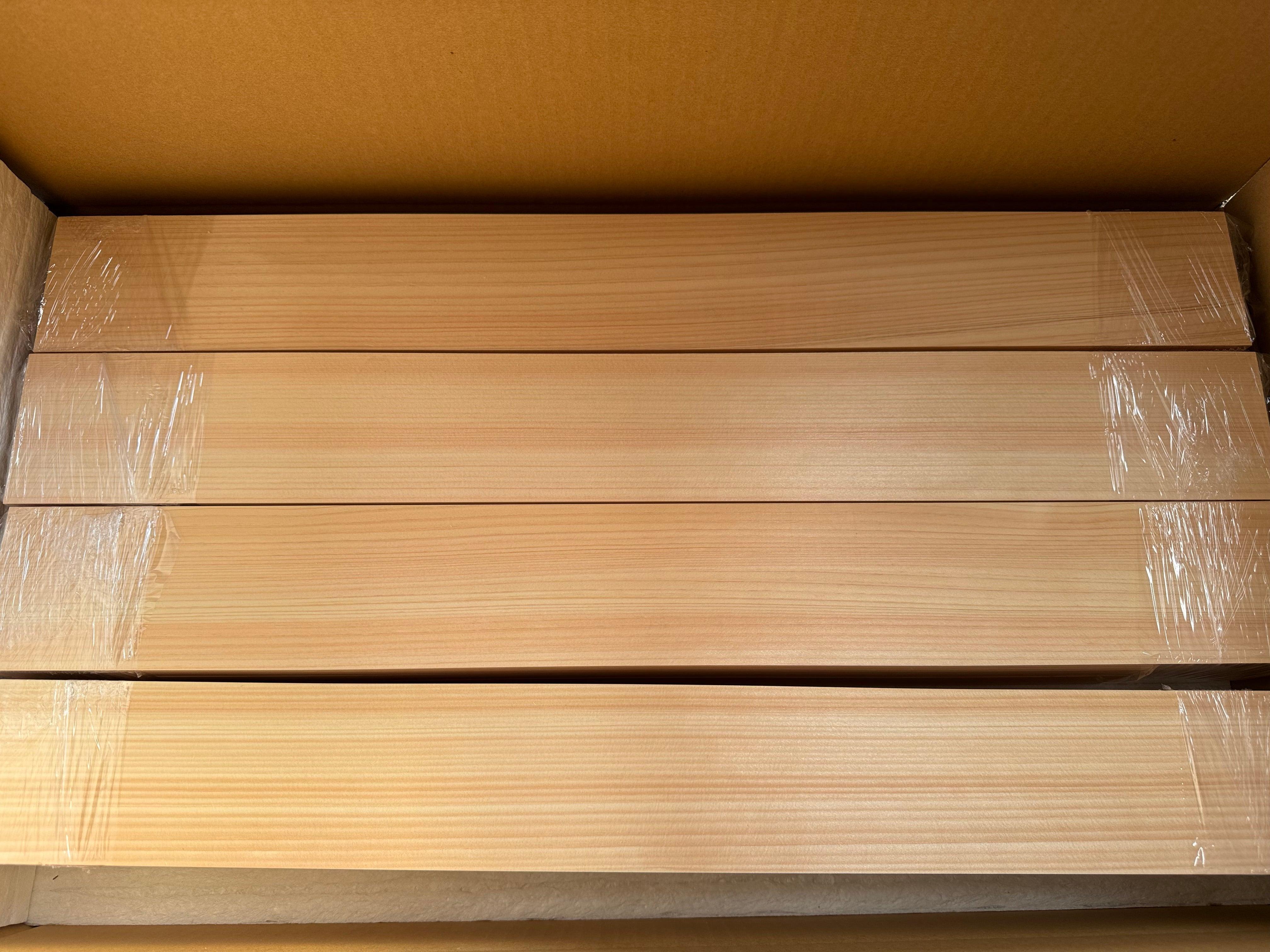 HINOKI lumber raw wood(Japanese cypress) 7 pieces of