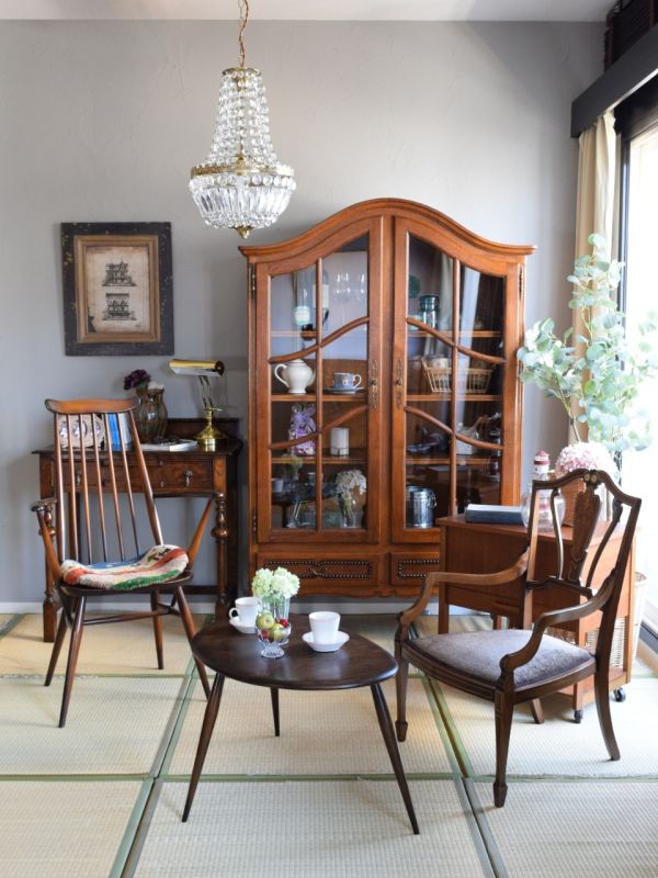 フランス輸入のアンティークシャンデリア（1灯）（E17シャンデリア球1