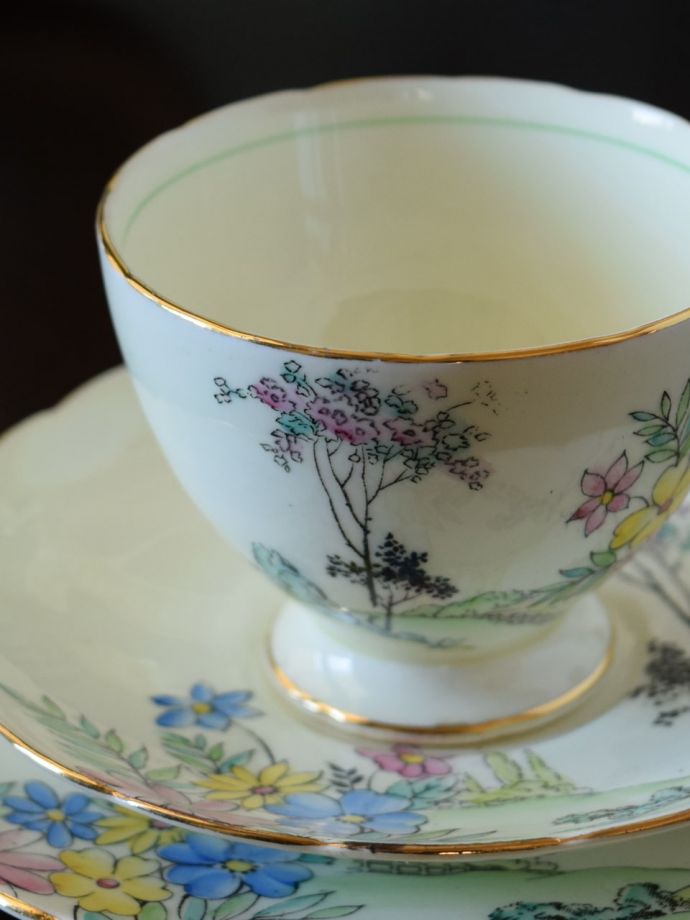 イギリスのアンティーク食器、フォーリーチャイナ（E.Brain＆Co.Ltd