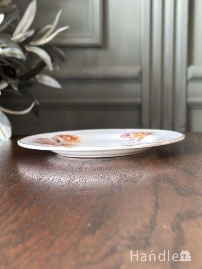 イギリスから届いたビンテージプレート、 CROWN TRENTのおしゃれな