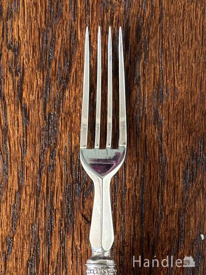 イギリスから届いたマザーオブパールのカトラリー、アンティークの