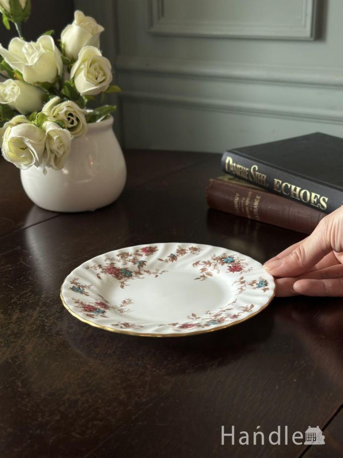 英国アンティークの美しいお皿、ミントンのアンセストラル（Ancestral