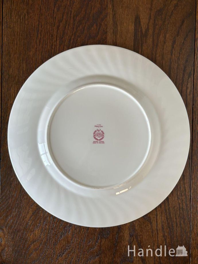 英国アンティークの美しいお皿、ミントンのマーロウ（MARLOW）の