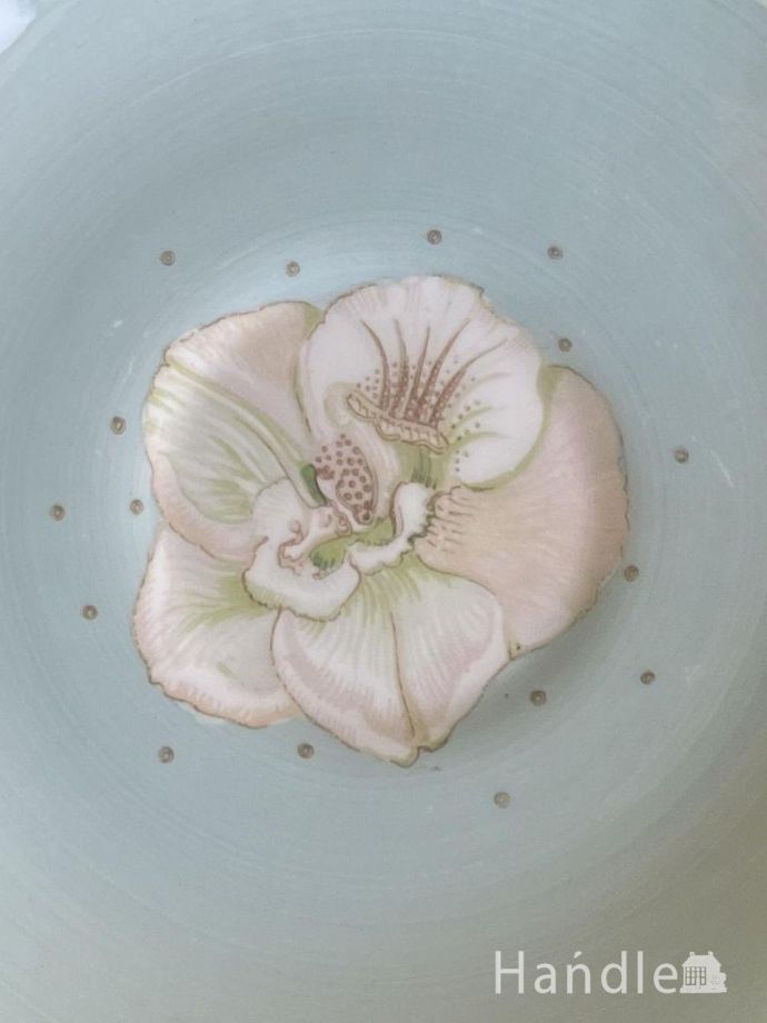 スージークーパー（Susie Cooper）のソーサー、アザレアのビンテージ