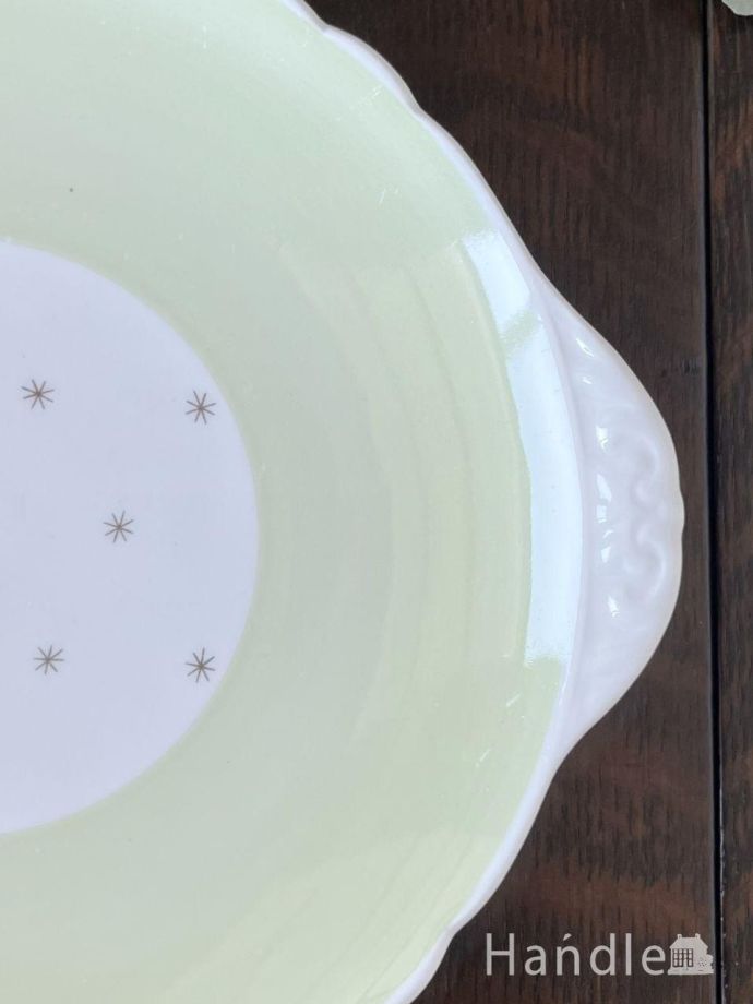 小さなお星さまが輝くデザインのアンティーク食器、シェリーの北極星