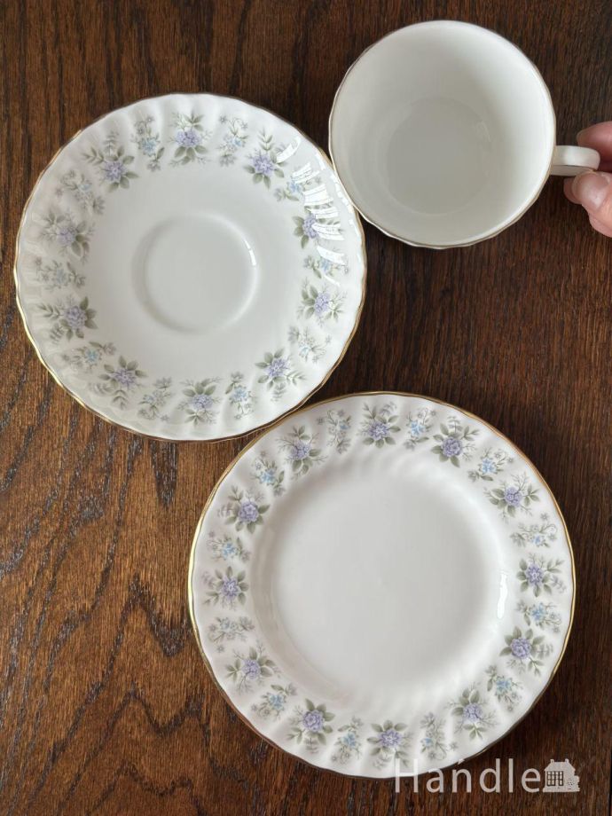 イギリスのアンティークのミントン、Alpine spring（アルパイン