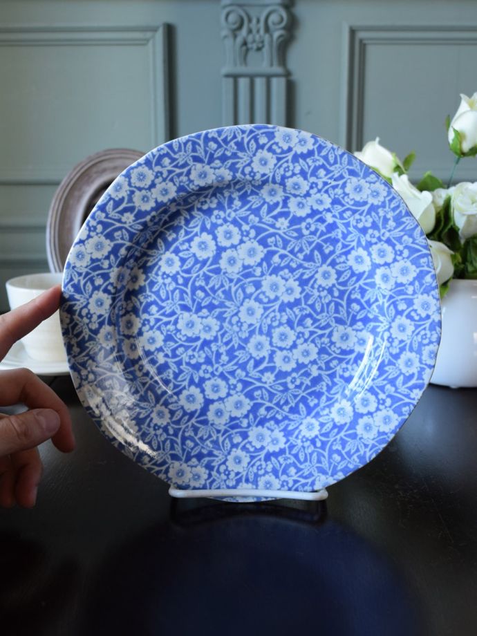 限定販売！英国バーレイ社のおしゃれな食器、 限定キャリコ柄の