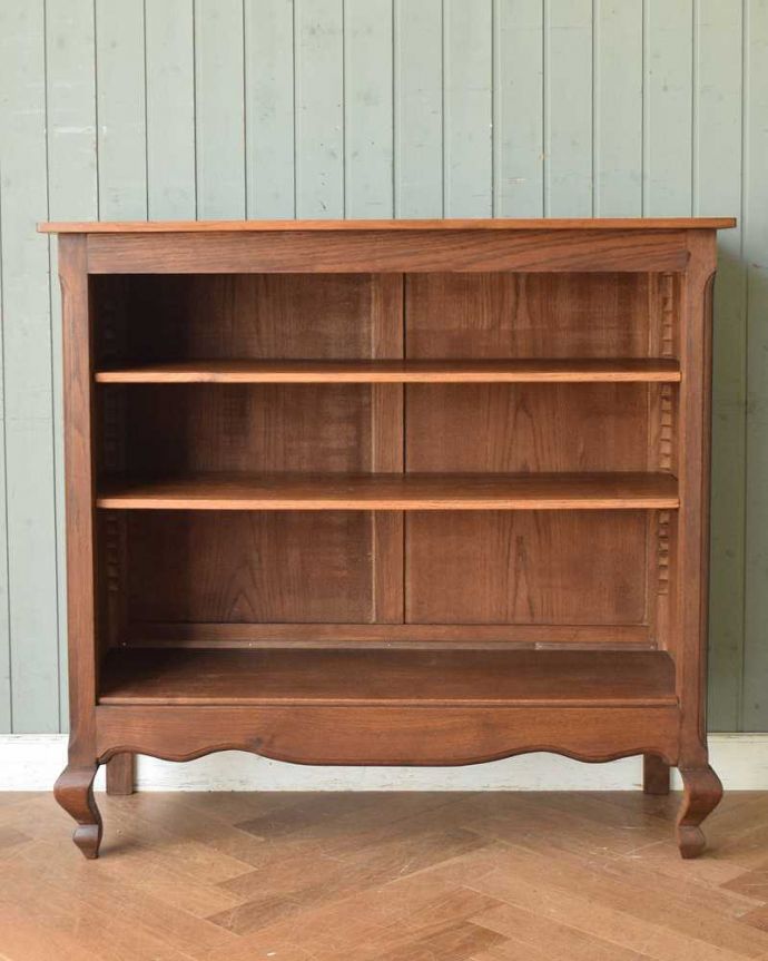 フランスから届いたシンプルでオシャレなアンティーク家具、オープン棚