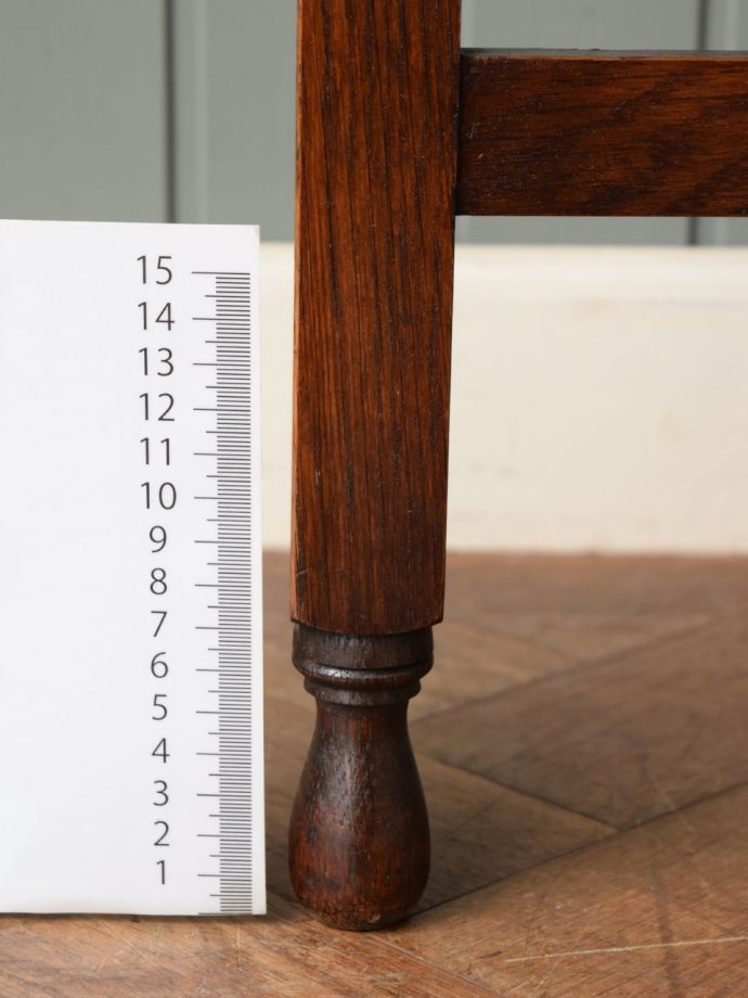 英国アンティークの折りたたみテーブル、ボビンレッグの