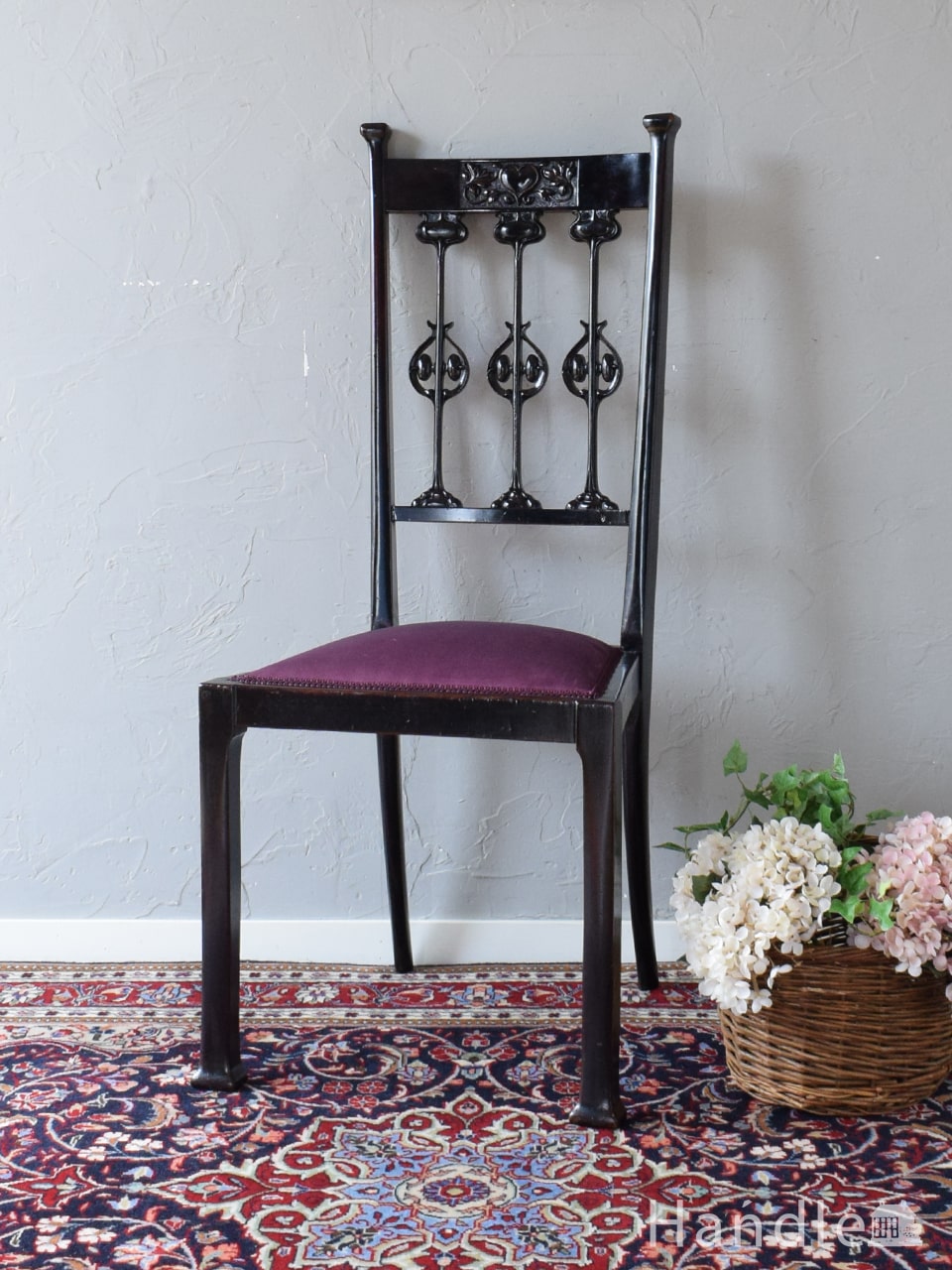 フランスで出会ったアンティークのナポレオンチェア（ナポレオン3世