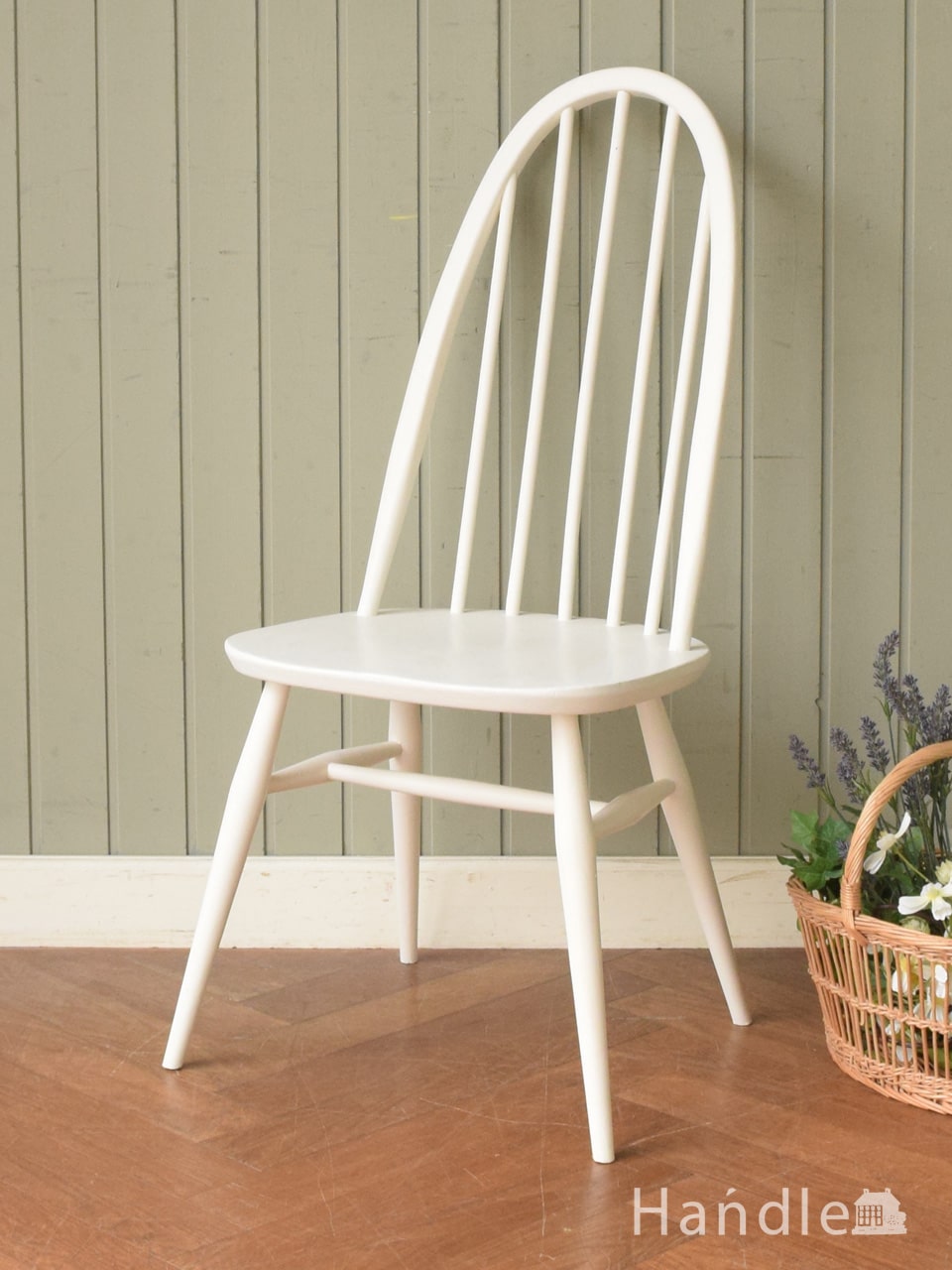 北欧スタイルのヴィンテージチェア、アーコール クエーカーチェア（6本