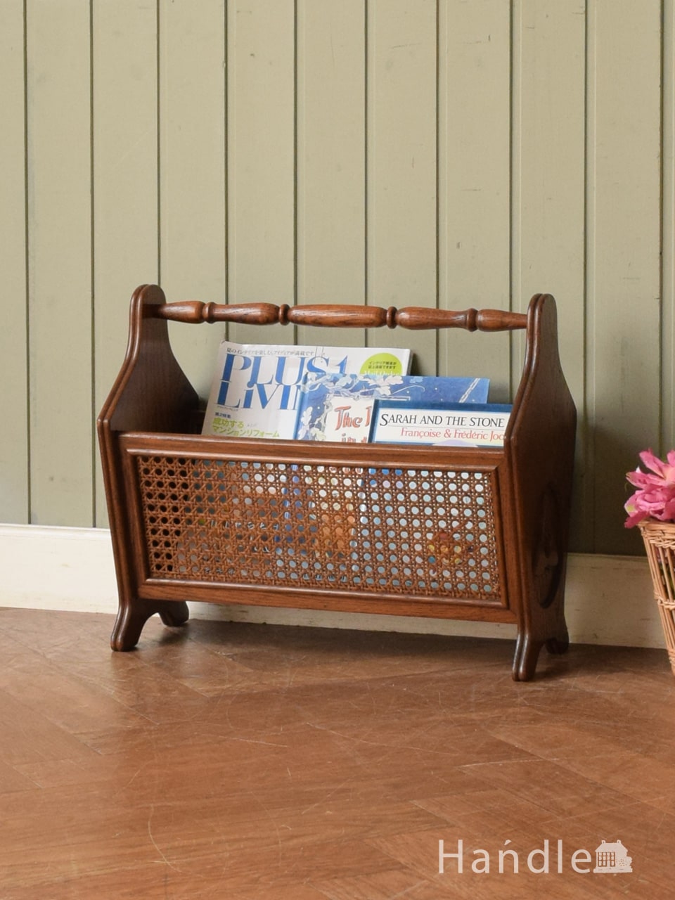 フランスから届いたおしゃれなアンティーク、持ち運びが出来る木製