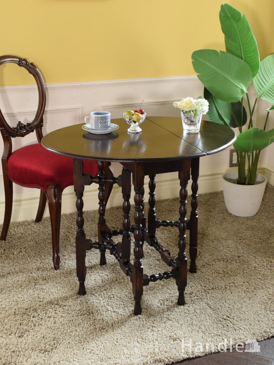 1950年代のアンティーク サイドテーブル(k-536k-f)｜アンティーク家具