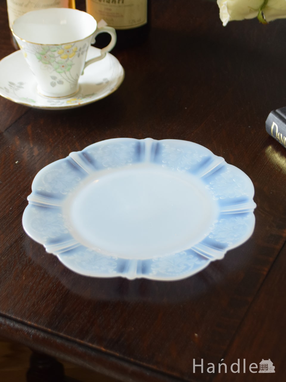 アンティークガラスのおしゃれな食器、アメリカンスウィートハートの