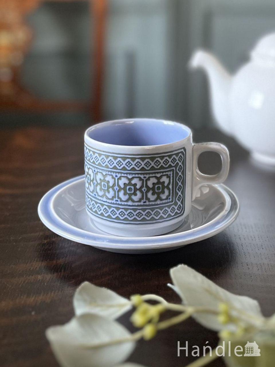 ウェッジウッド（WEDGWOOD）のビンテージ食器、Clio（クリオ）フルリム