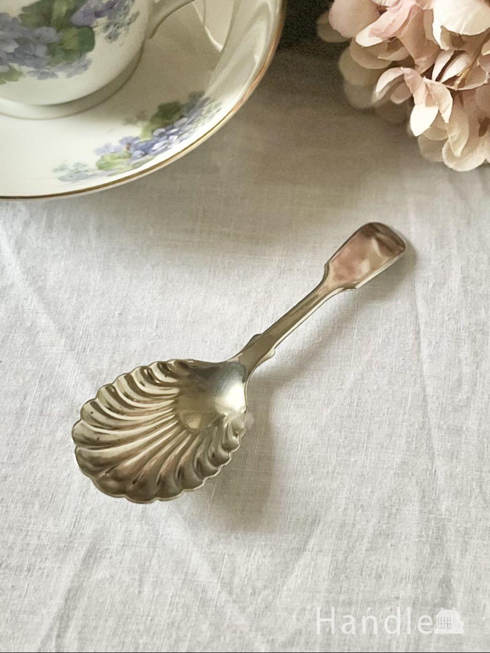 英国から届いたアンティークの銀のカトラリー、シルバープレートの