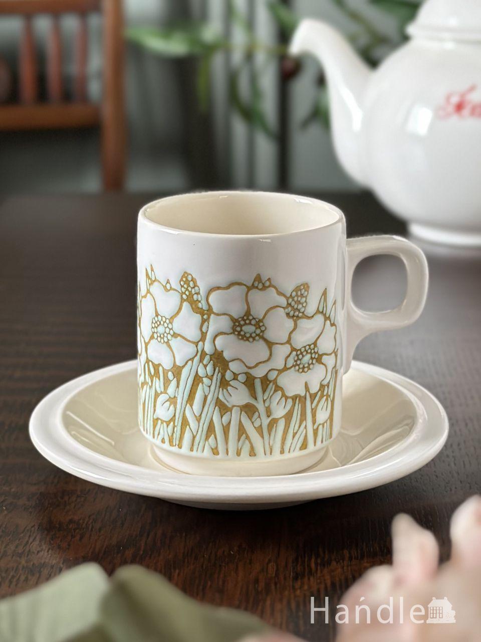 スージークーパー（Susie Cooper）のビンテージ食器、ドレスデン