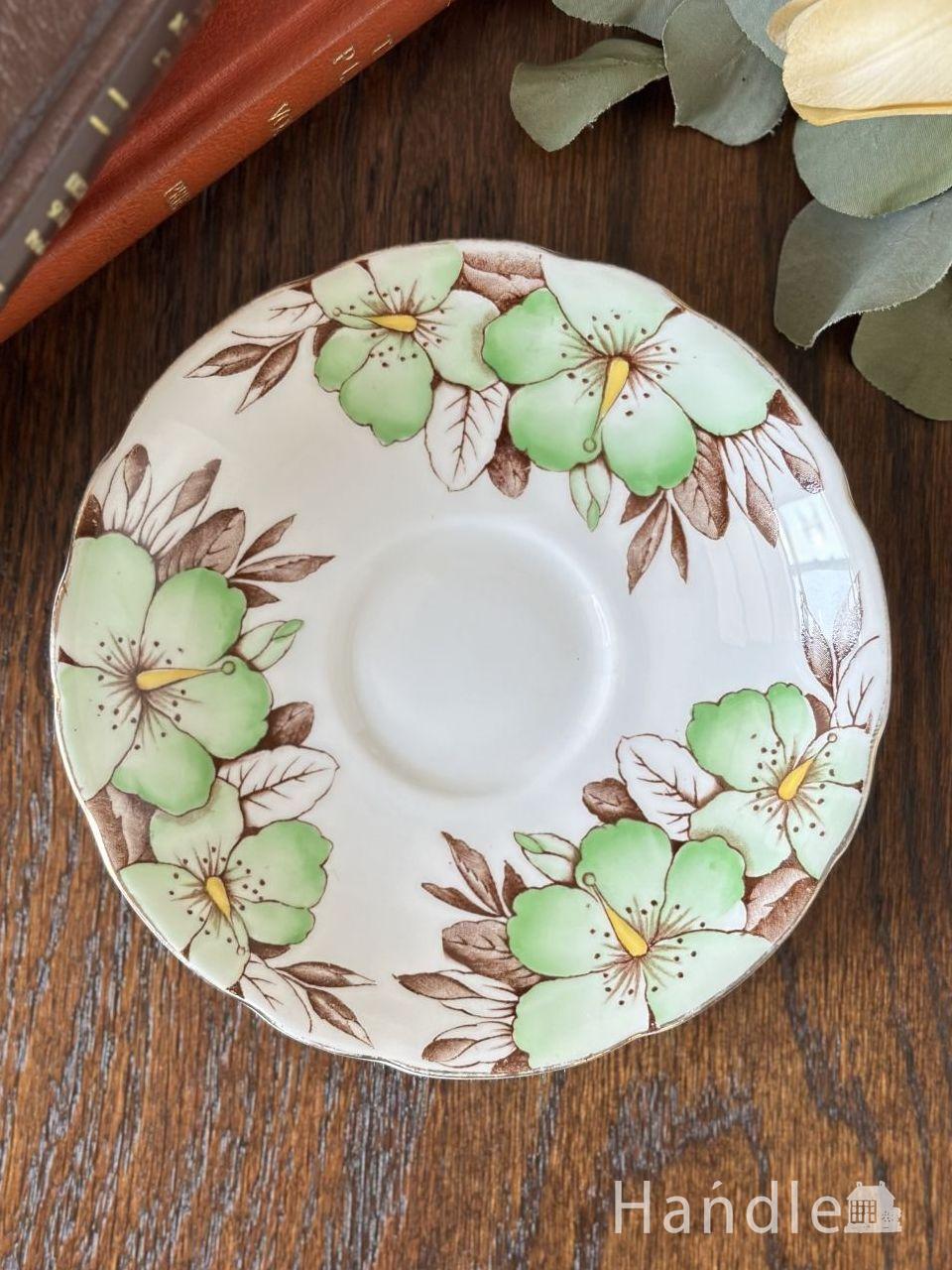 イギリスのアンティーク食器、ロイヤルスタッフォードのソーサー