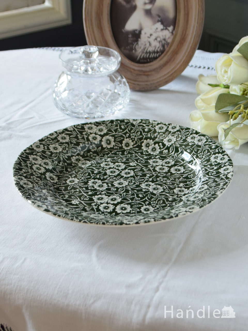 限定販売！英国バーレイ社のおしゃれな食器、 限定キャリコ柄の