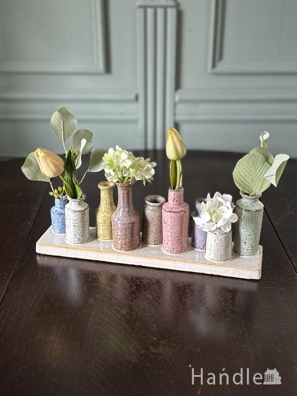 おしゃれなフラワーベース、いろんなサイズが可愛い花瓶(n22-173