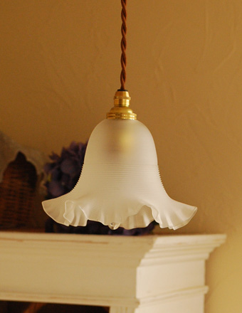 1960年代のアンティーク シェード ペンダントライト（器具セット付き