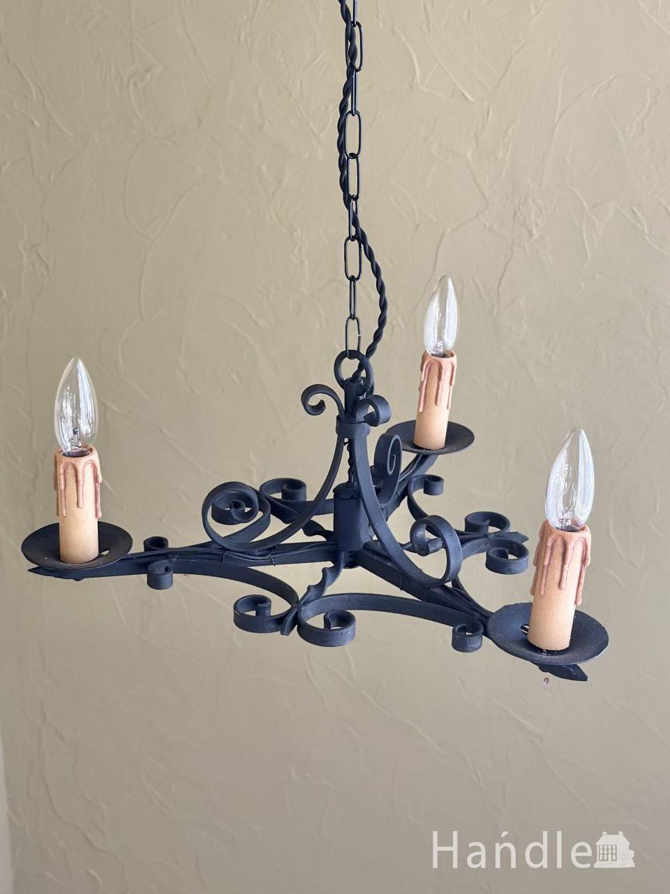 1930年代のアンティーク シャンデリア(x-504-z)｜照明おしゃれ