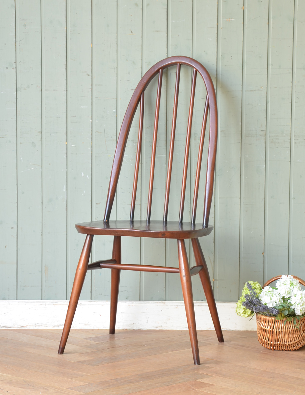 アーコールのクエーカーチェア（アップルチョコ色）(ear-2-p