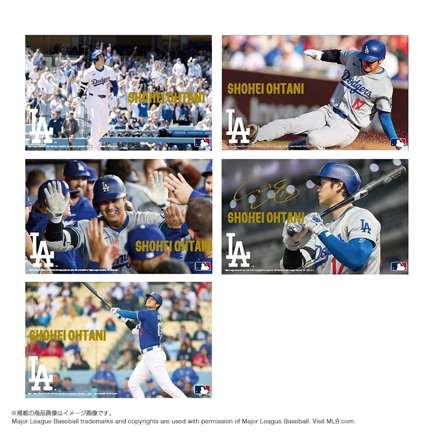 MLB公式】大谷翔平 ポストカード（Bセット）｜ドジャース｜羽田空港
