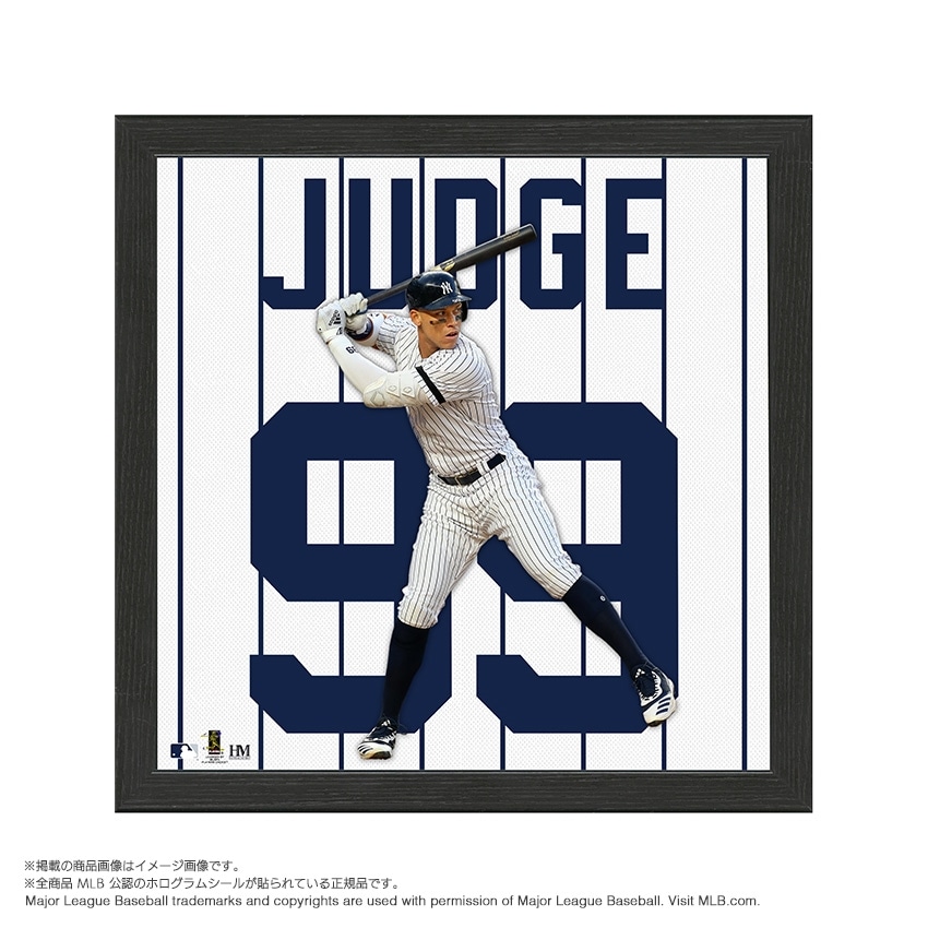 MLB公式】アーロン・ジャッジ インパクトジャージフォトフレーム