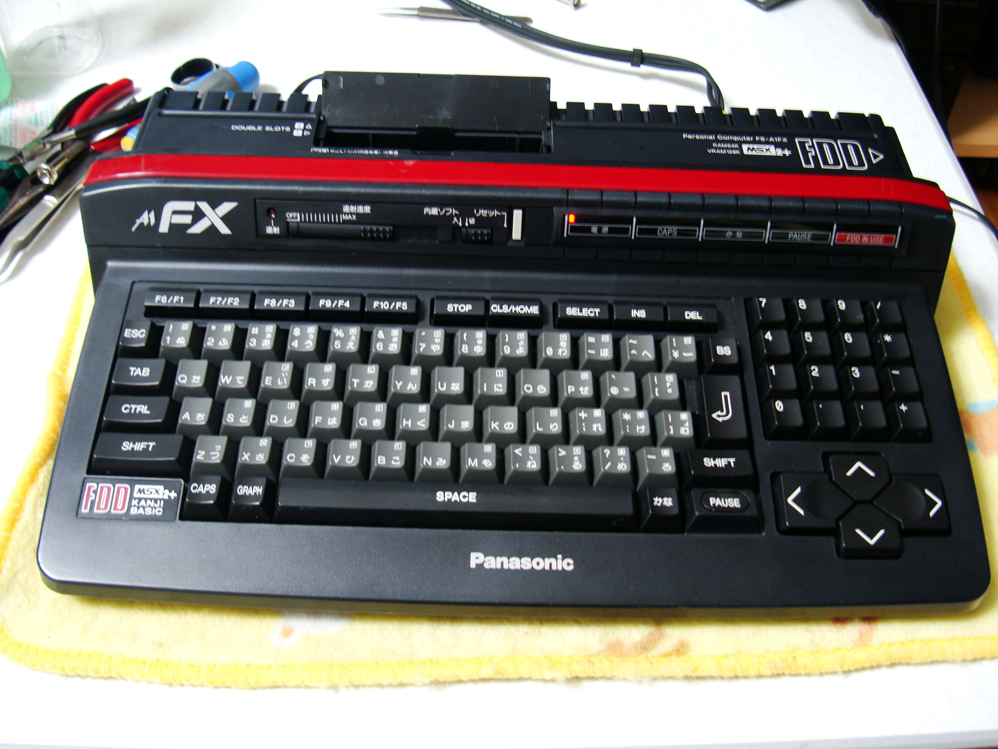 パナソニック MSX2＋ FS-A1FXをゲットしました！: はにはにの