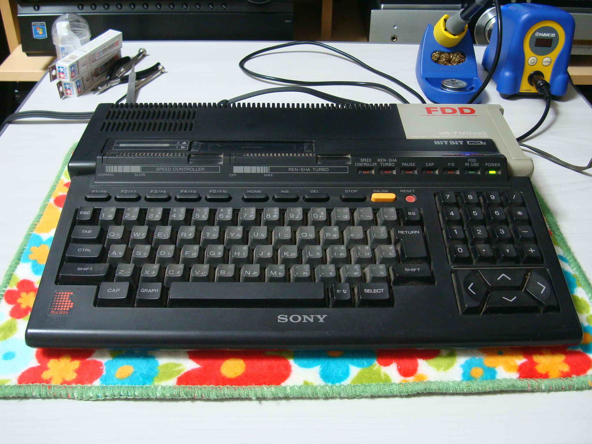 SONY F1XDmk2のメンテをしています: はにはにのヴィンテージPC新品