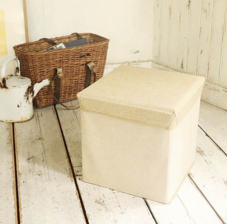 椅子になる収納スツール | SHOP NEWS｜洛北阪急スクエア