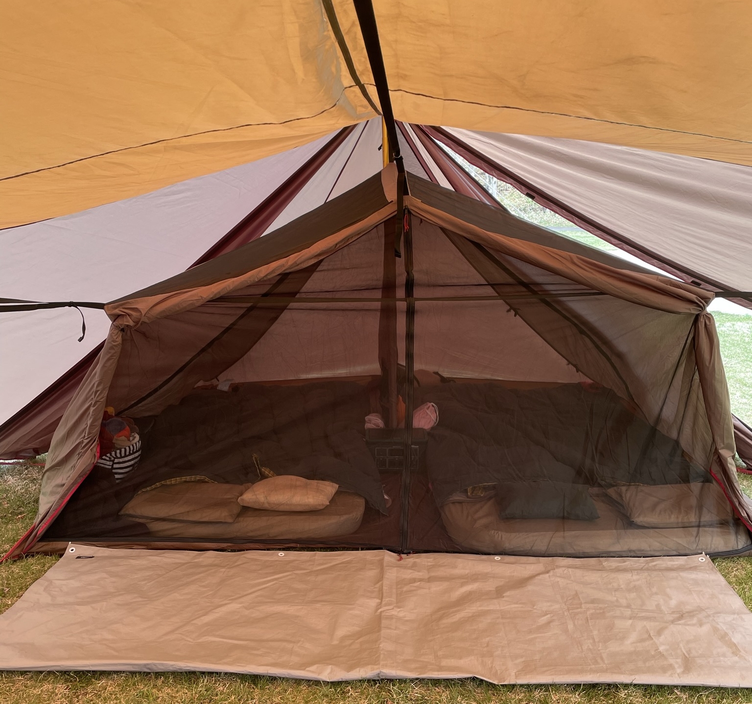 スノーピーク ランドステーションインナールーム4人用をレビュー | 外