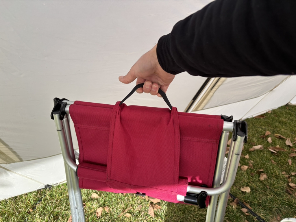 スノーピークFDチェアワイドを徹底レビュー｜ロースタイル派が“食事し