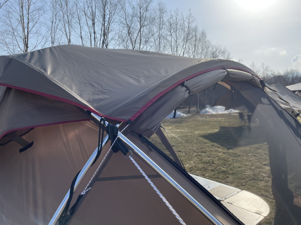 スノーピークのフービ。2人ならデメリットは無い。むしろ最高。 | 外